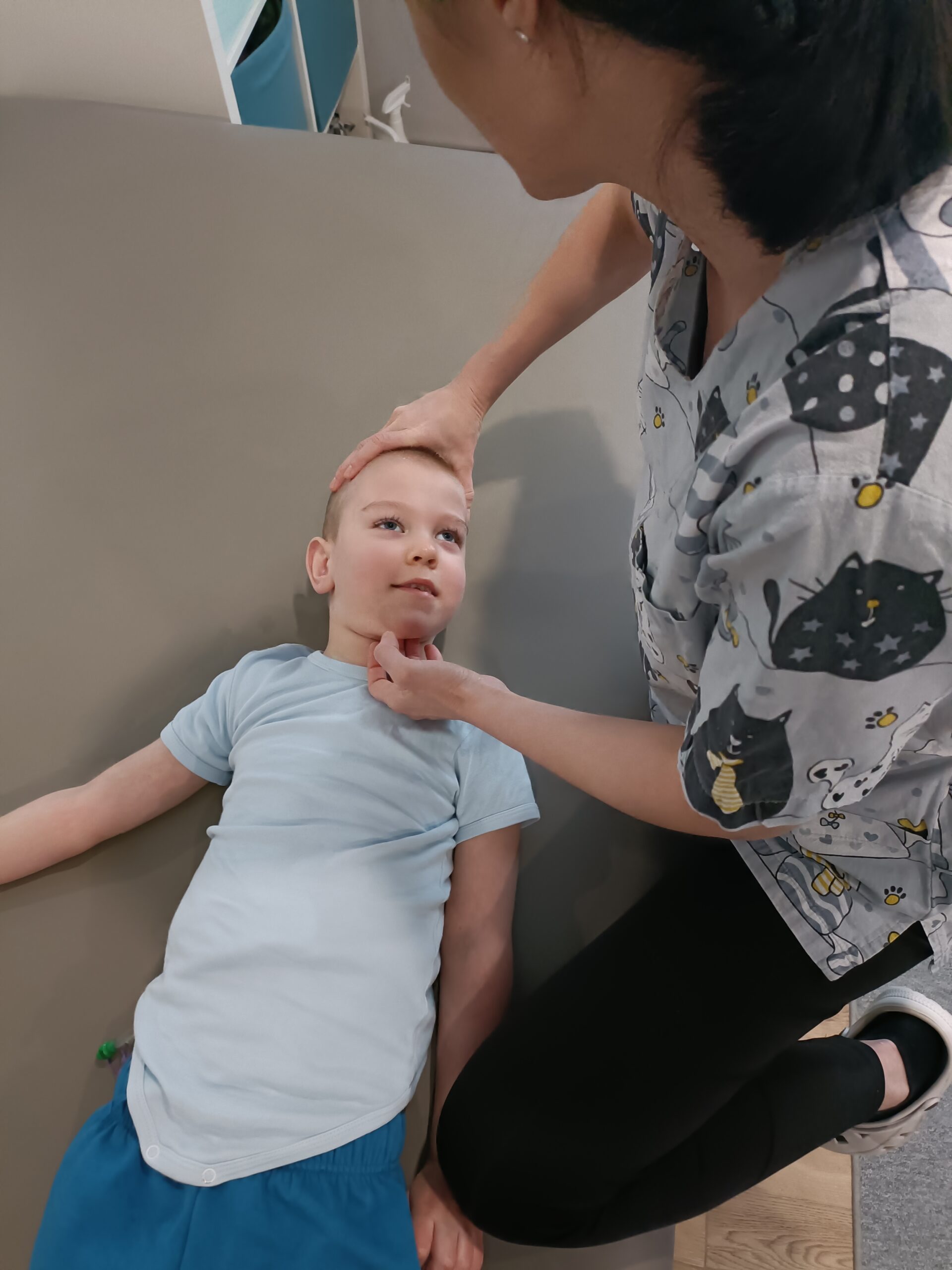 Małe kroki Wiktorka